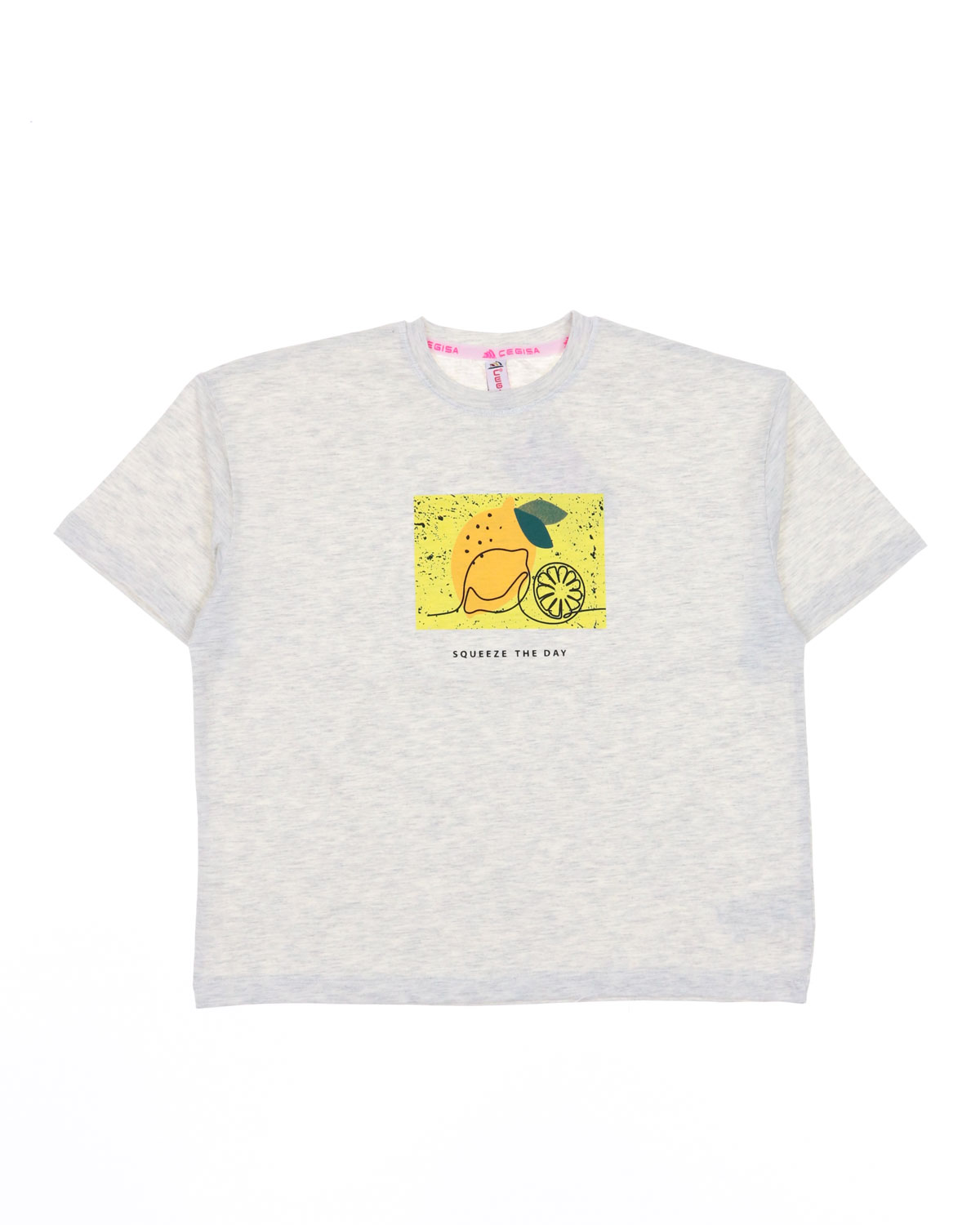 CEGISA 10397 Футболка ( оверсайз ) (цвет: Серый меланж) CEGISA 10397 Футболка ( оверсайз ) (цвет: Серый меланж)